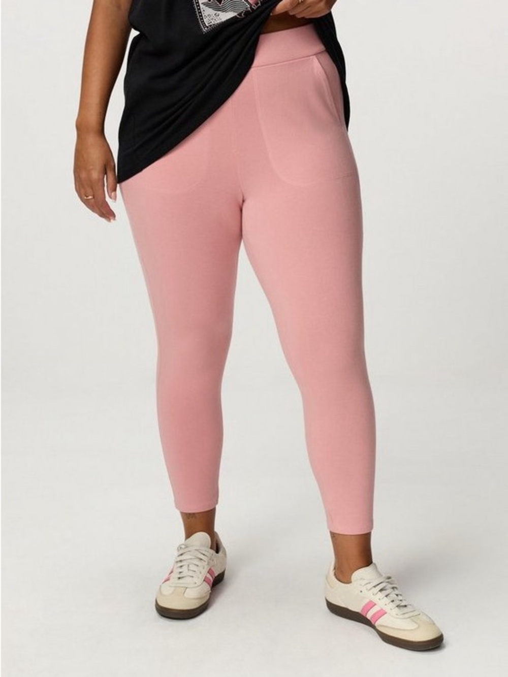 torrid Dusty Pink Leggings with Pockets